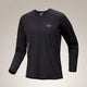 Arc'teryx Norvan Downword Logo Shirt Long Sleeve (Men's) - Black