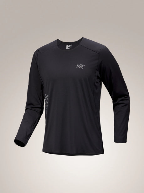Arc'teryx Norvan Downword Logo Shirt Long Sleeve (Men's) - Black