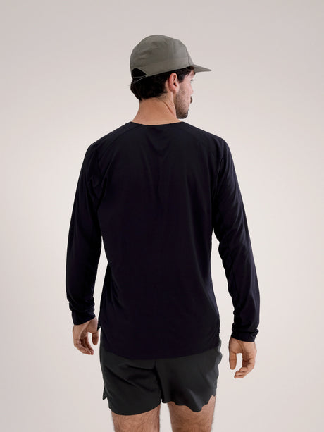 Arc'teryx Norvan Downword Logo Shirt Long Sleeve (Men's) - Black