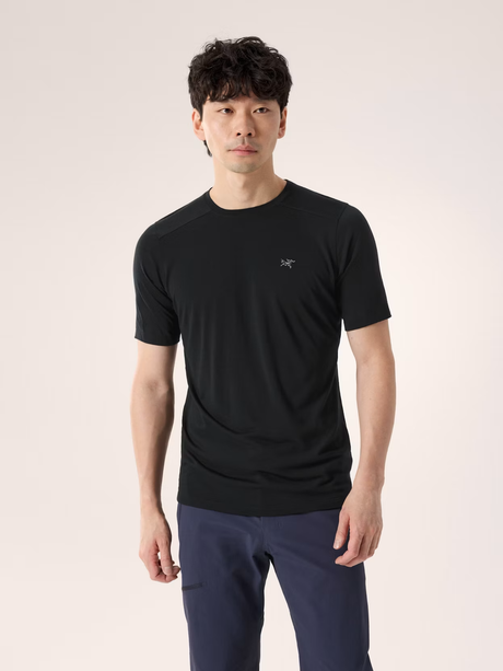  - Arc'teryx Merino Wool Shirt Short Sleeve (Men's) - Black