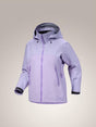 Light purple jacket with a hood on a light gray background - Arc'teryx Beta AR GORE-TEX Jacket (Women's) - Mallow