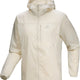 Beige jacket with a hood on a white background - Arc'teryx Squamish Hoody (Men's) - Sea Salt