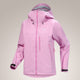 Pink jacket with a hood on a light gray background - Arc'teryx Beta SV Jacket (Women's) - Pineberry