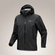 Black jacket with a brand logo on a light gray background - Arc'teryx Beta SL Jacket (Men's) - Black