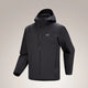 Black jacket with a brand logo on a light gray background - Arc'teryx Gamma Lightweight Hoody (Men's) - Black