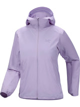 Purple jacket with a hood on a white background - Arc'teryx Gamma Lightweight Hoody (Women's) - Mallow
