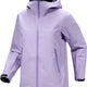 Purple jacket with black accents on a white background - Arc'teryx Beta Jacket (Women's) - Mallow