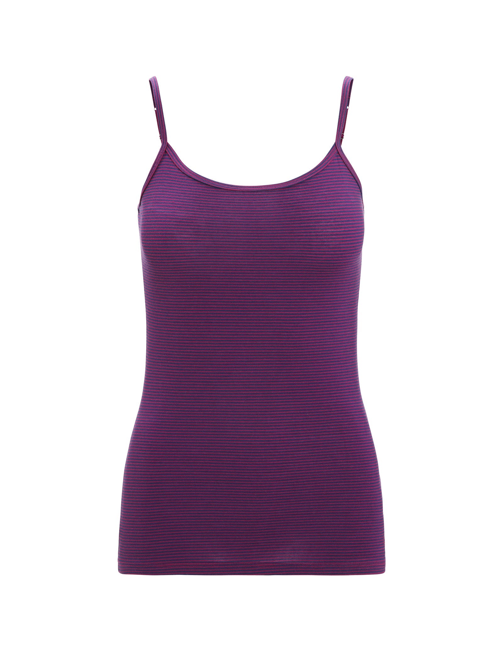 Icebreaker Siren Cami (Women's) Go Berry/Royal Navy/Stripe