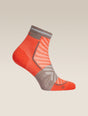 Icebreaker Merino Blend Run+ Ultralight Mini Socks (Women's) - Fervid Porcini