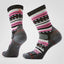 Smartwool Hike Margarita Light Cushion Crew Socks (Women's) - Black - Find Your Feet Australia Hobart Launceston Tasmania