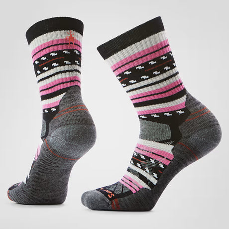 Smartwool Hike Margarita Light Cushion Crew Socks (Women's) - Black - Find Your Feet Australia Hobart Launceston Tasmania