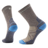 Smartwool Hike Light Cushion Crew Socks (Unisex) - Taupe-Laguna Blue - Find Your Feet Australia Hobart Launceston Tasmania