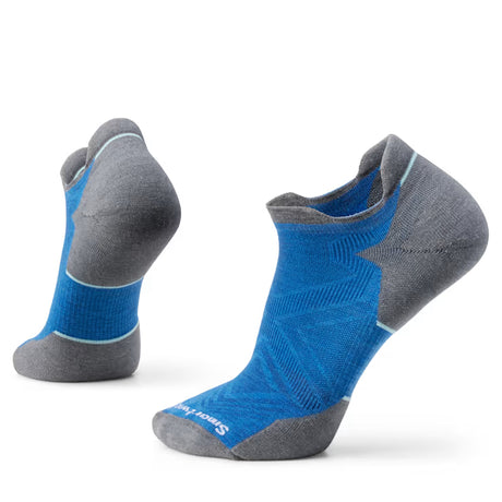 Smartwool Run Targeted Cushion Low Ankle Socks (Unisex) - Laguna Blue - Find Your Feet Australia Hobart Launceston Tasmania