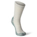Smartwool Hike Classic Edition Full Cushion Crew Socks (Women's) Smartwool - Ash - White - Grey