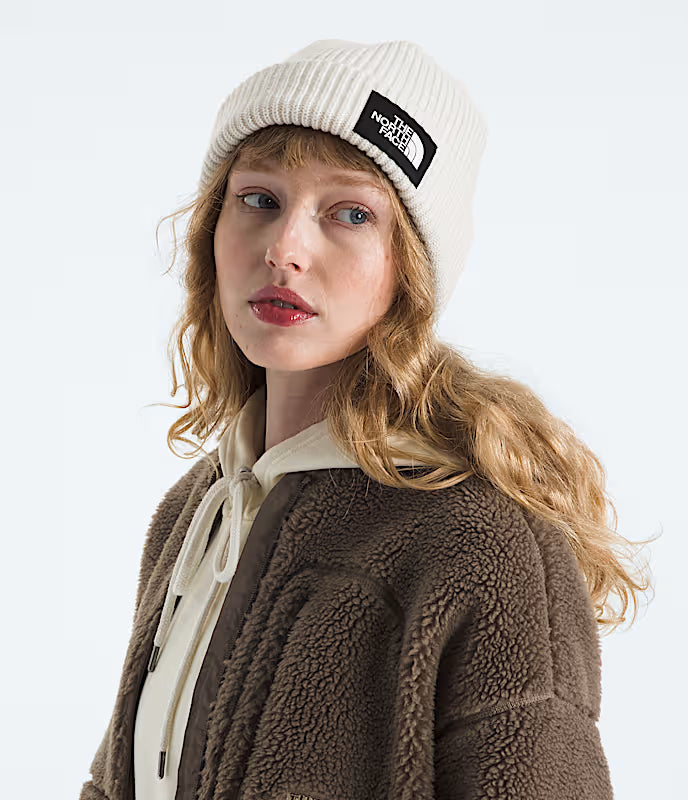 The North Face Salty Lined Beanie - White Dune - Find Your Feet Australia Hobart Launceston Tasmania