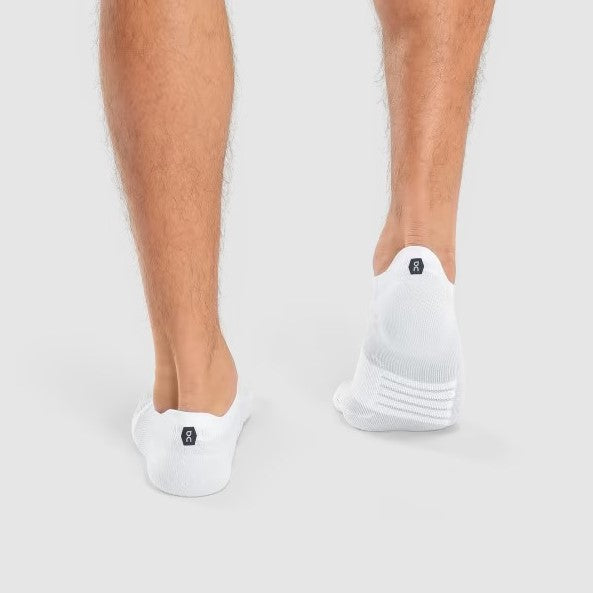 On Performance Low Socks (Men's) - White | Ivory - Find Your Feet Australia Hobart Launceston Tasmania