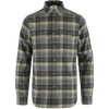 Fjällräven Singi Heavy Flannel Shirt (Men's) - Super Grey/Stone Blue
