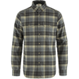 Fjällräven Singi Heavy Flannel Shirt (Men's) - Super Grey/Stone Blue