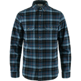 Fjällräven Singi Heavy Flannel Shirt (Men's) - Dark Navy/Indigo Blue