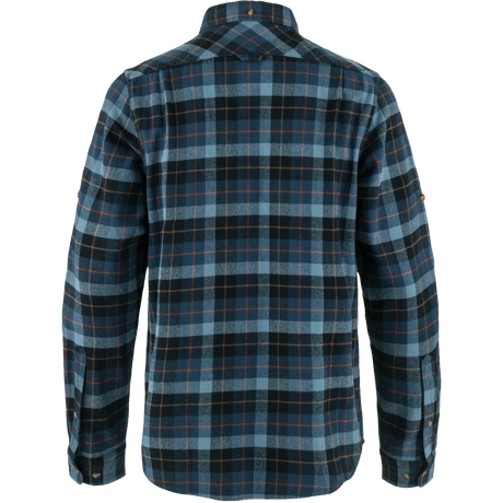 Fjällräven Singi Heavy Flannel Shirt (Men's) - Dark Navy/Indigo Blue