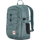 Teal backpack with a visible brand logo on a white background - Fjällräven Skule 20 Backpack - Nimbus Blue