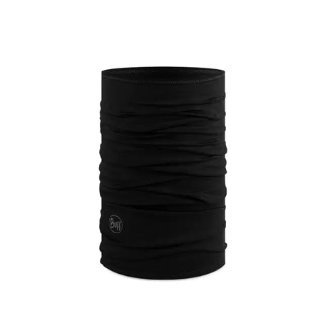 BUFF® Multifunctional Neckwear - Merino Lightweight - Solid Black - Find Your Feet Australia Hobart Launceston Tasmania