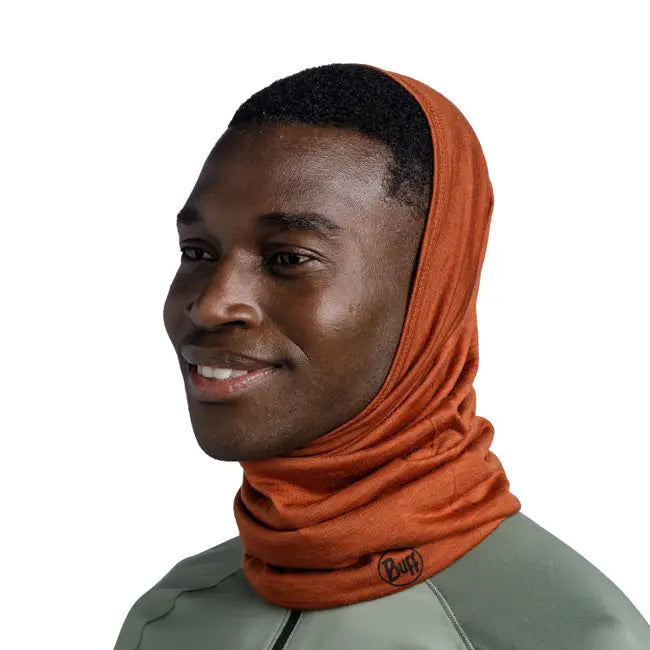 BUFF® Multifunctional Neckwear - Merino Lightweight - Solid Cinnamon - Find Your Feet Australia Hobart Launceston Tasmania