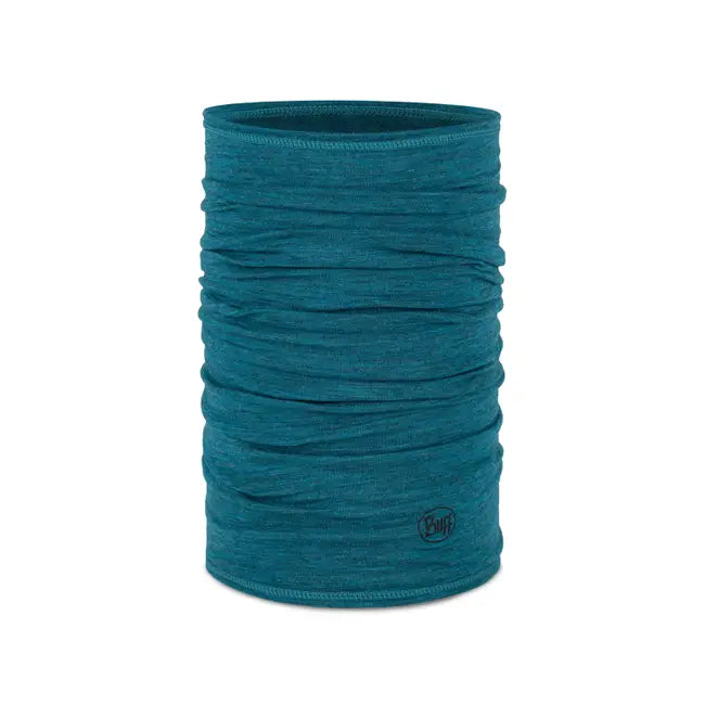 BUFF® Multifunctional Neckwear - Merino Lightweight - Solid Teal - Find Your Feet Australia Hobart Launceston Tasmania