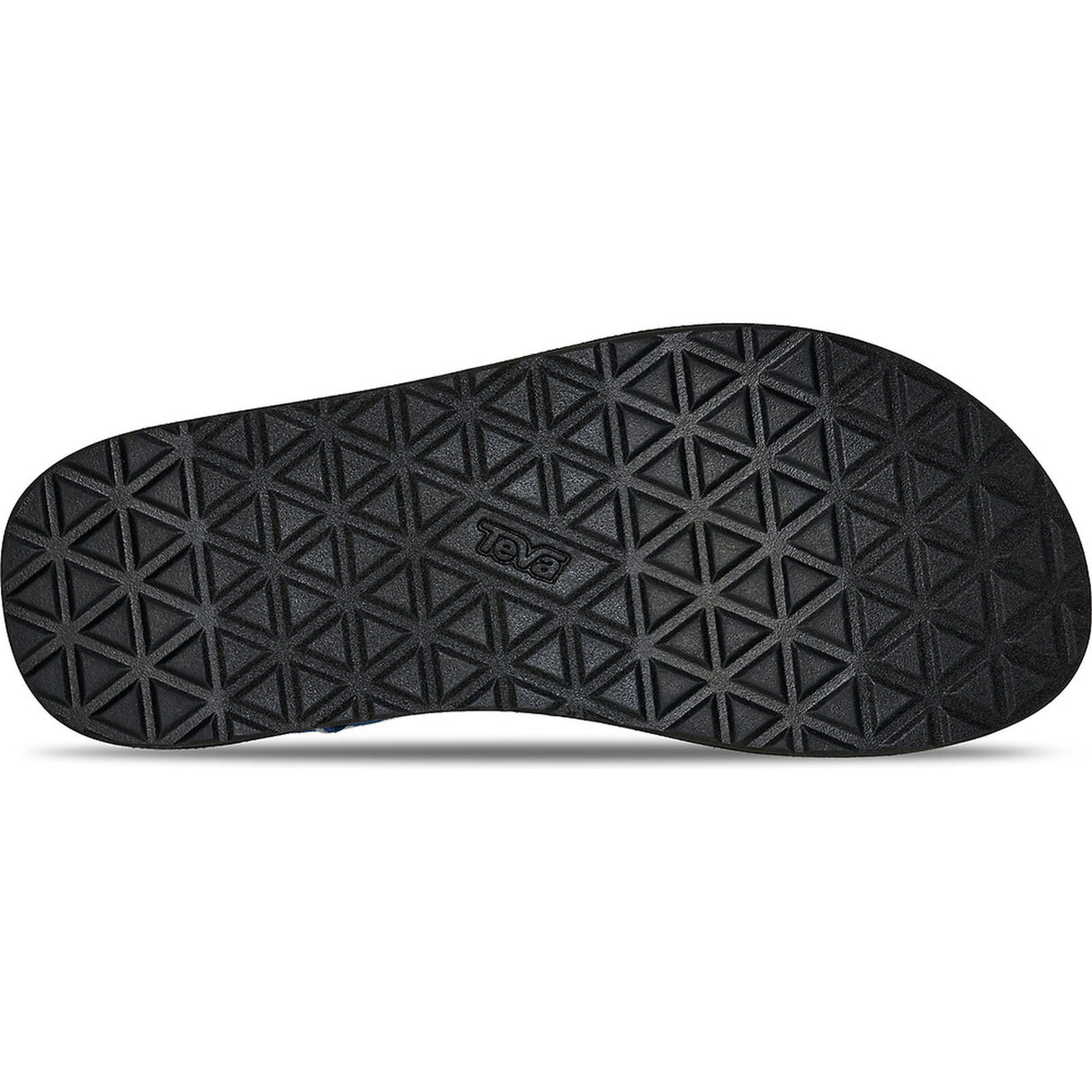 Black sandal sole with geometric pattern on a white background - Teva Original Universal Sandals (Men's) - Diamond Olive