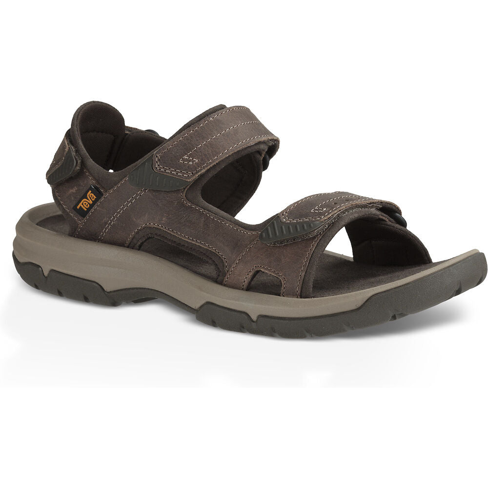 Teva Langdon Sandals (Men's) - Walnut - Brown - Grey - Black