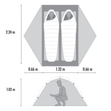 MSR Hubba Hubba LT 2P - Sandstone - Find Your Feet Australia Hobart Launceston Tasmania