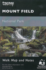 Tasmap National Park, Walk & Recreational Maps & Notes - Mount Field - Find Your Feet Australia Hobart Launceston Tasmania