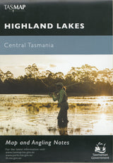 Tasmap National Park, Walk & Recreational Maps & Notes - Highland Lakes - Find Your Feet Australia Hobart Launceston Tasmania