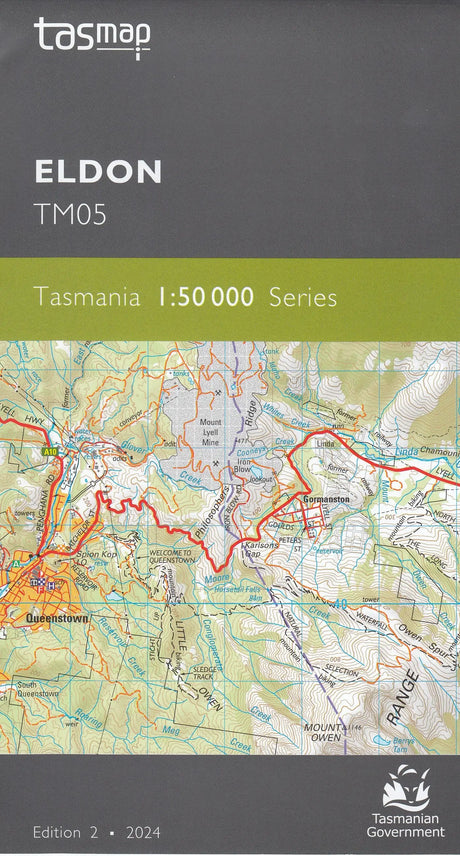 Tasmap 1:50000 Topographic/Cadastral Maps TasMap