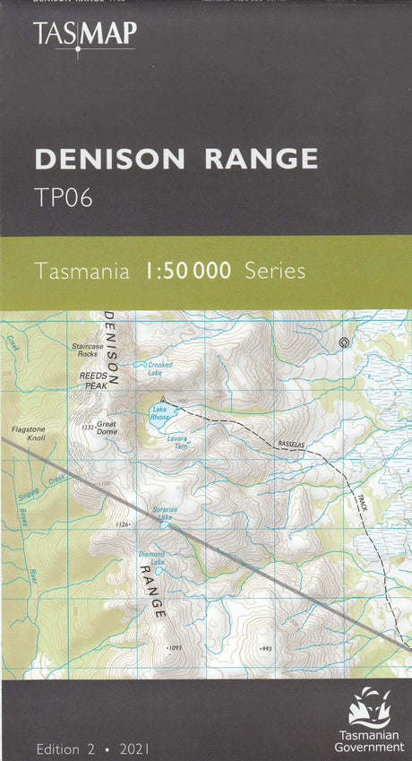 Tasmap 1:50000 Topographic/Cadastral Maps TasMap