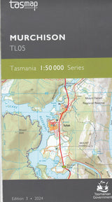 Tasmap 1:50000 Topographic/Cadastral Maps TasMap