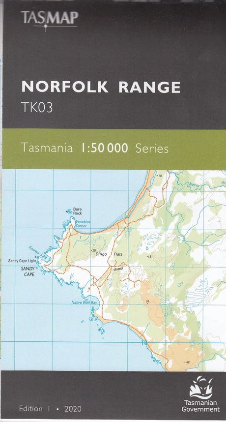 Tasmap 1:50000 Topographic/Cadastral Maps TasMap