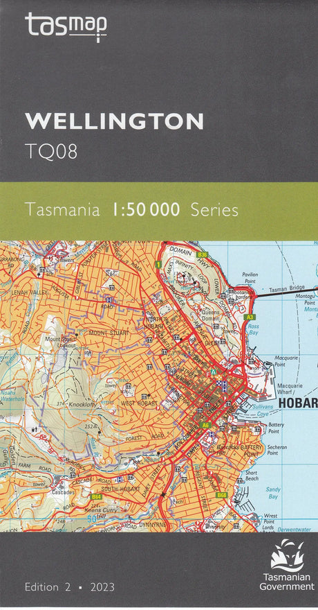 Tasmap 1:50000 Topographic/Cadastral Maps TasMap