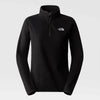The North Face Glacier Quarter Zip Fleece (Women's) TNF Black The North Face