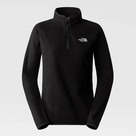 The North Face Glacier Quarter Zip Fleece (Women's) TNF Black The North Face