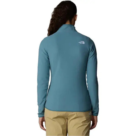 The North Face Glacier Quarter Zip Fleece (Women's) - Stormy Blue