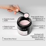 Pillar Performance Triple Magnesium Powder - Natural Berry - Find Your Feet Australia Hobart Launceston Tasmania