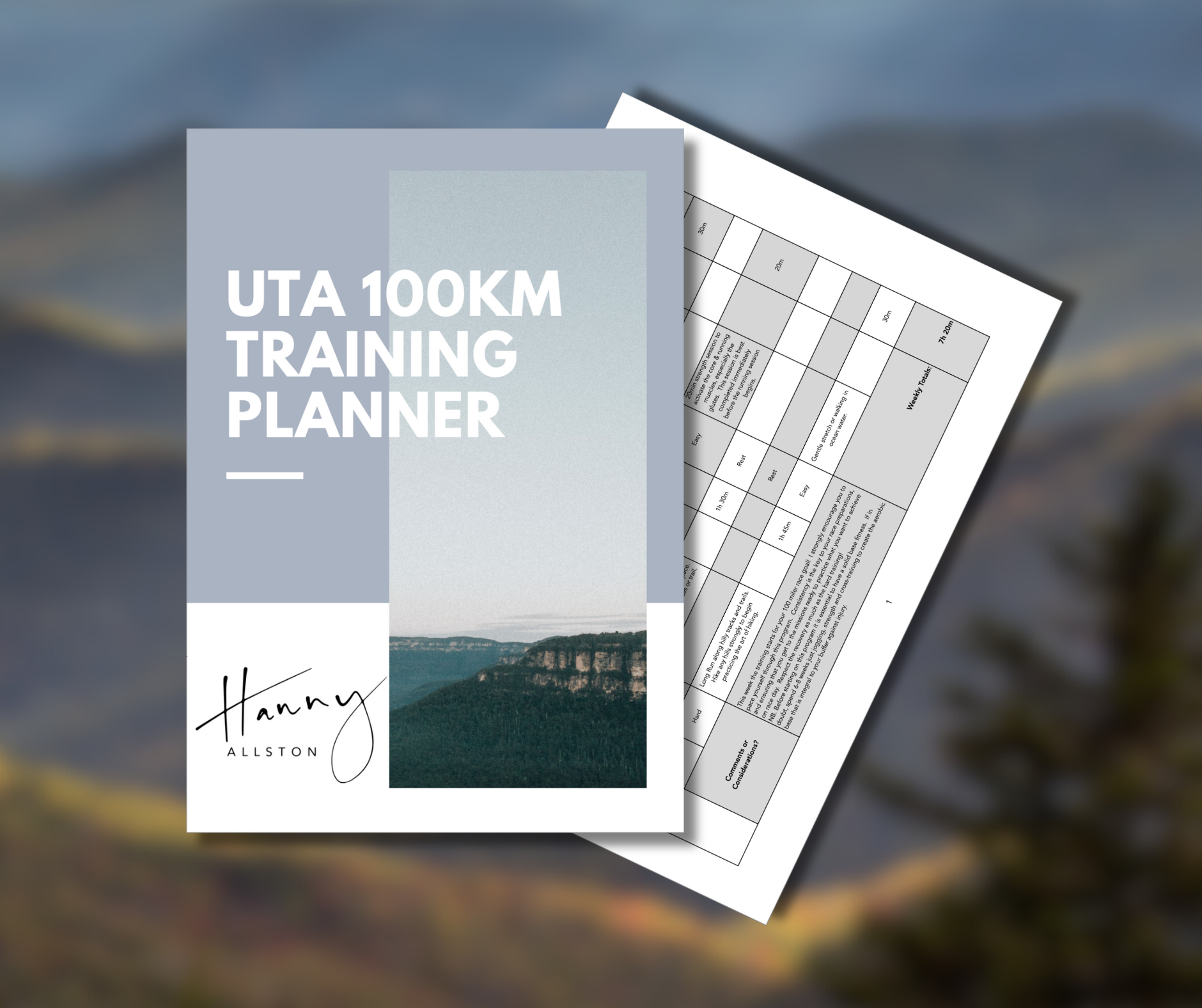 Hanny Allston: Ultra Trail Australia 100km Training Planner