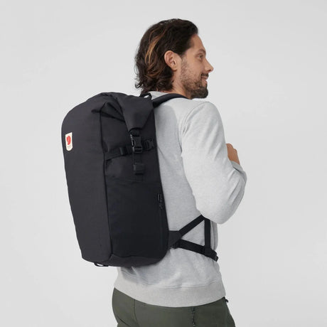 Fjällräven Ulvö Rolltop 30 - Black - Find Your Feet Australia Hobart Launceston Tasmania