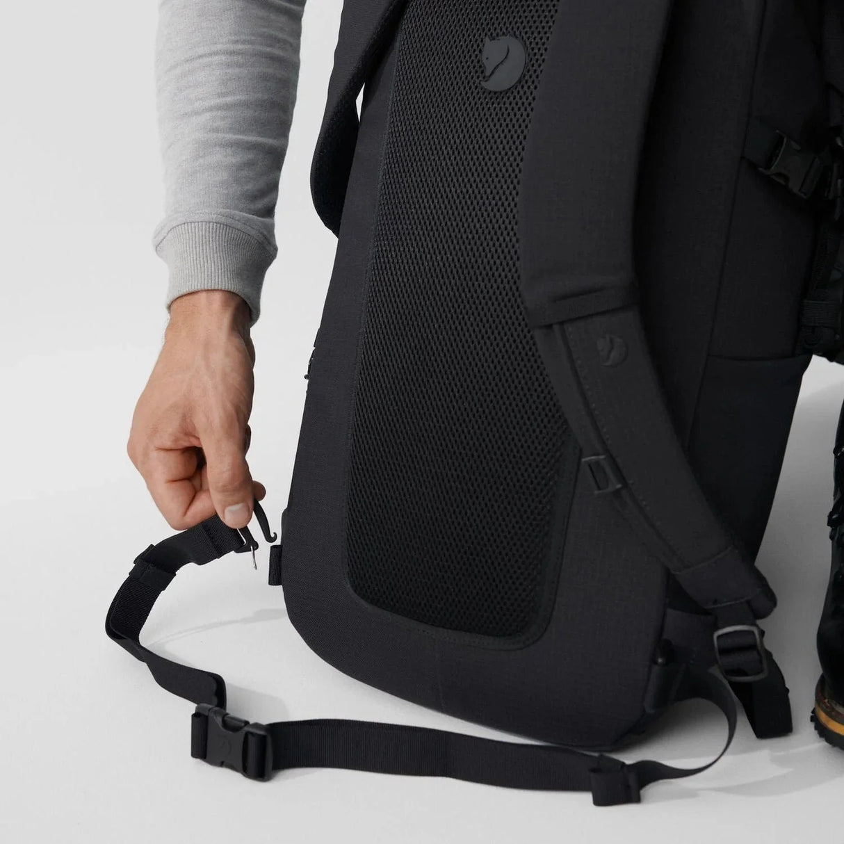 Fjällräven Ulvö Rolltop 30 - Black - Find Your Feet Australia Hobart Launceston Tasmania