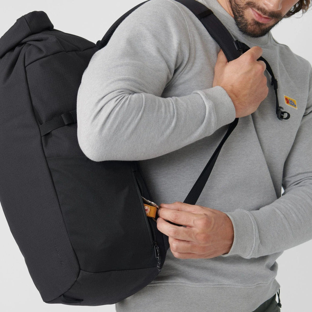 Fjällräven Ulvö Rolltop 30 - Black - Find Your Feet Australia Hobart Launceston Tasmania