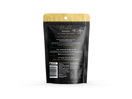 Campers Pantry Freeze Dried Ice Cream - Banana (30g) - Find Your Feet Australia Hobart Launceston Tasmania