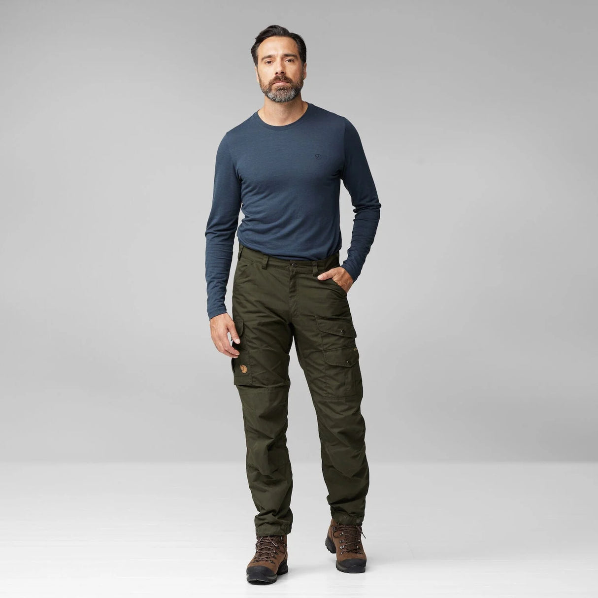 Fjallraven Vidda Pro Trousers Regular (Men's) - Deep Forest - Find Your Feet Australia Hobart Launceston Tasmania