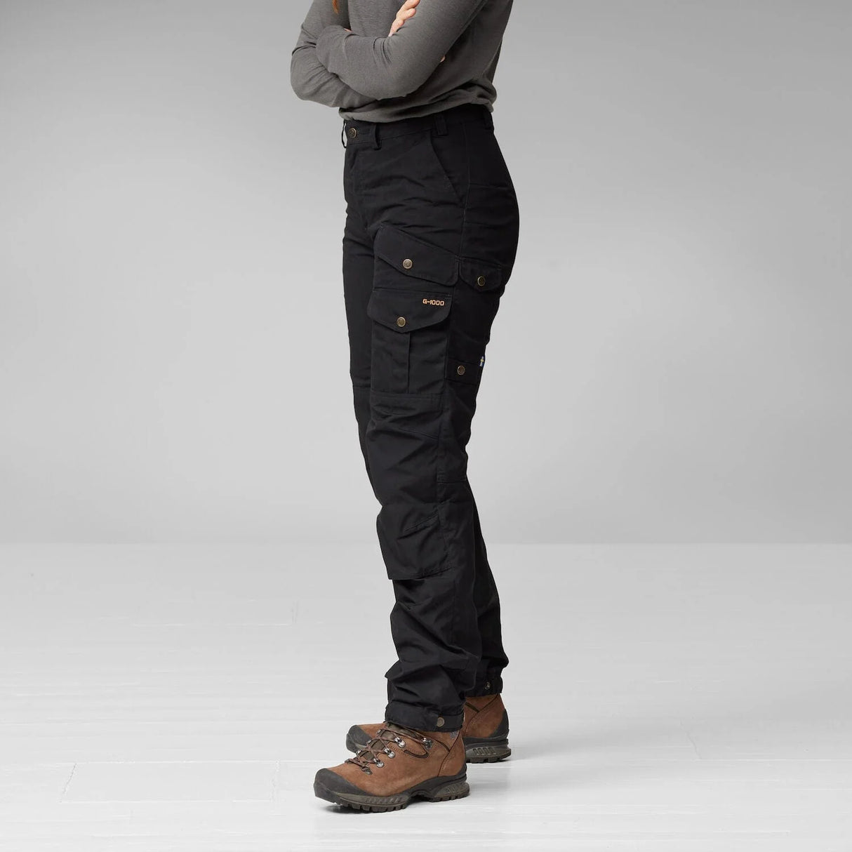 Fjallraven Vidda Pro Trousers Regular (Women's) - Black - Find Your Feet Australia Hobaart Launceston Tasmania