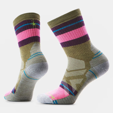 Smartwool Hike Saturnsphere Full Cushion Crew Socks (Women's) - Winter Moss - Find Your Feet Australia Hobart Launceston Tasmania
